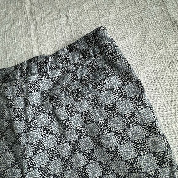 Dockers Womens Capri Blue White Cotton Pants Pockets SZ 10 - Picture 7 of 11